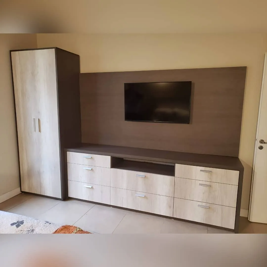 Mueble de living terminado e instalado